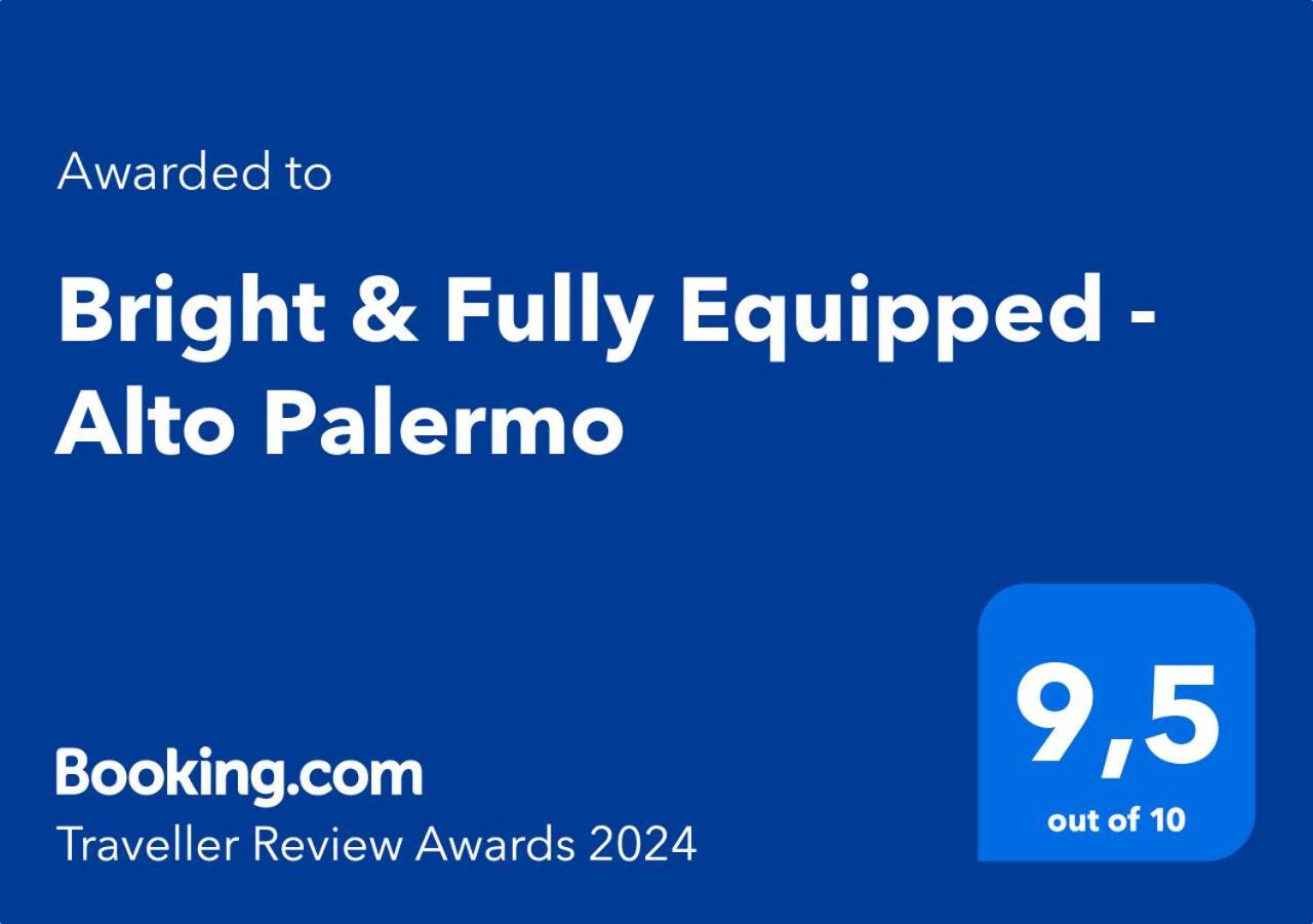Апартаменты Bright & Fully Equipped - Alto Palermo Буэнос-Айрес Экстерьер фото